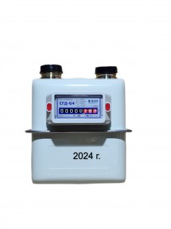 Счетчик газа СГД-G4ТК с термокорректором (вход газа левый, 110мм, резьба 1 1/4") г. Орёл 2024 год выпуска Электроугли